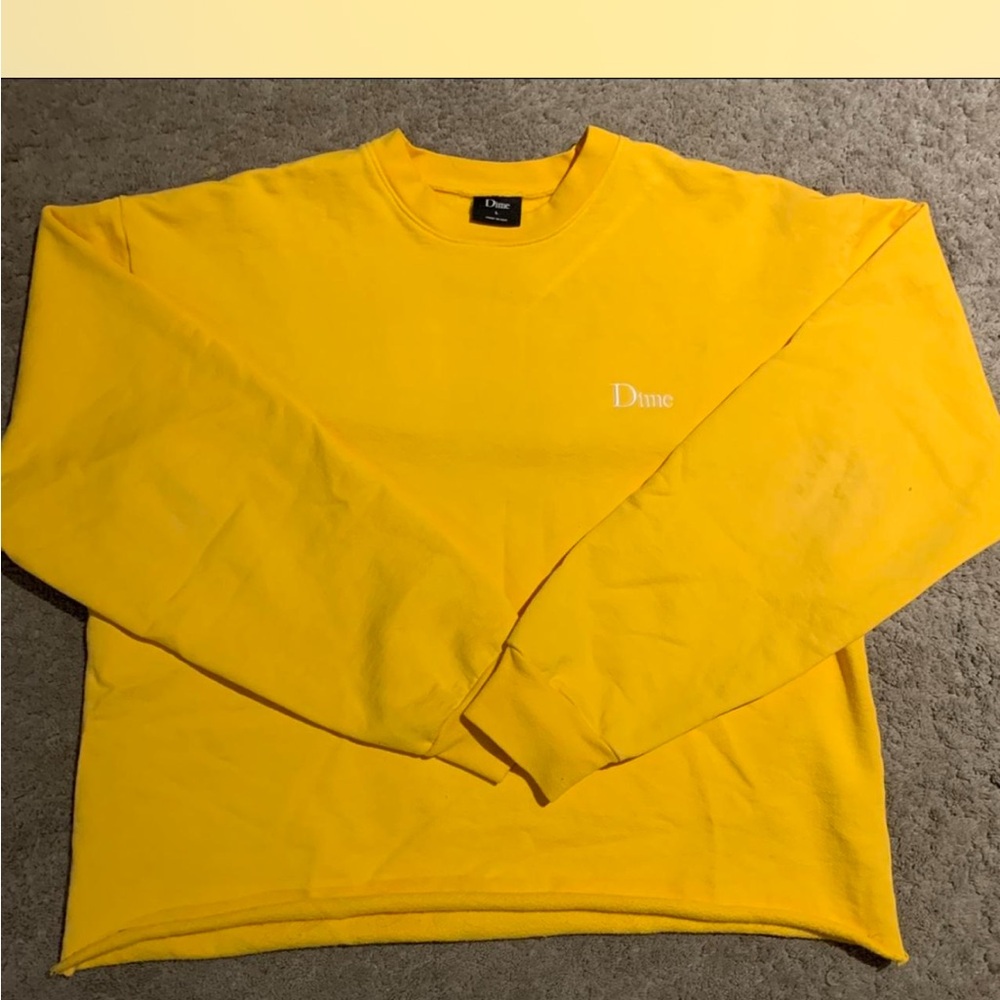 Dime Yellow Sweatshirt